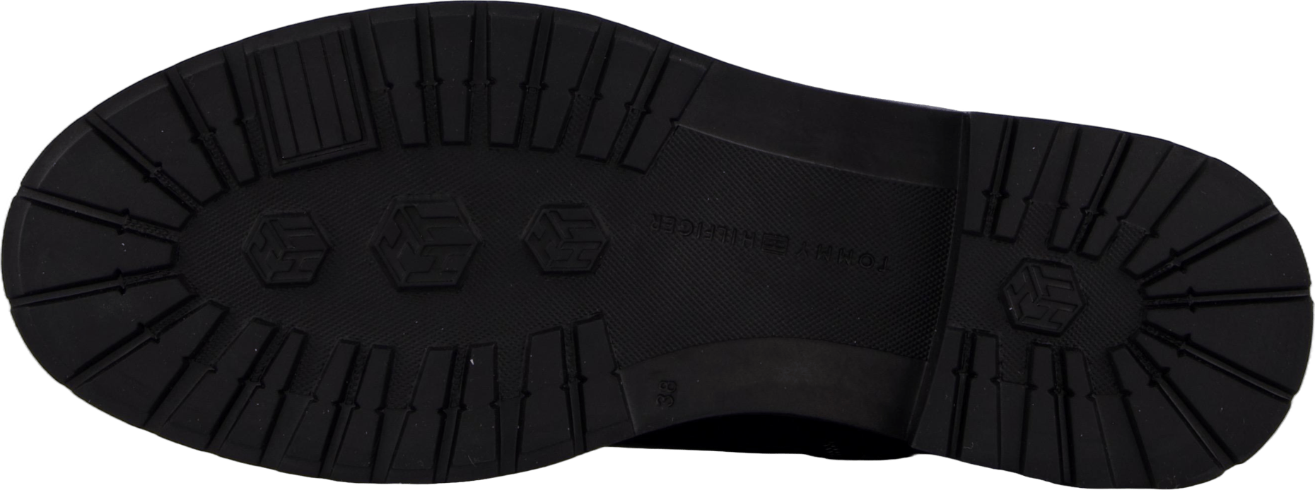 Th Logo Leather Long Boot Black - Bild 4