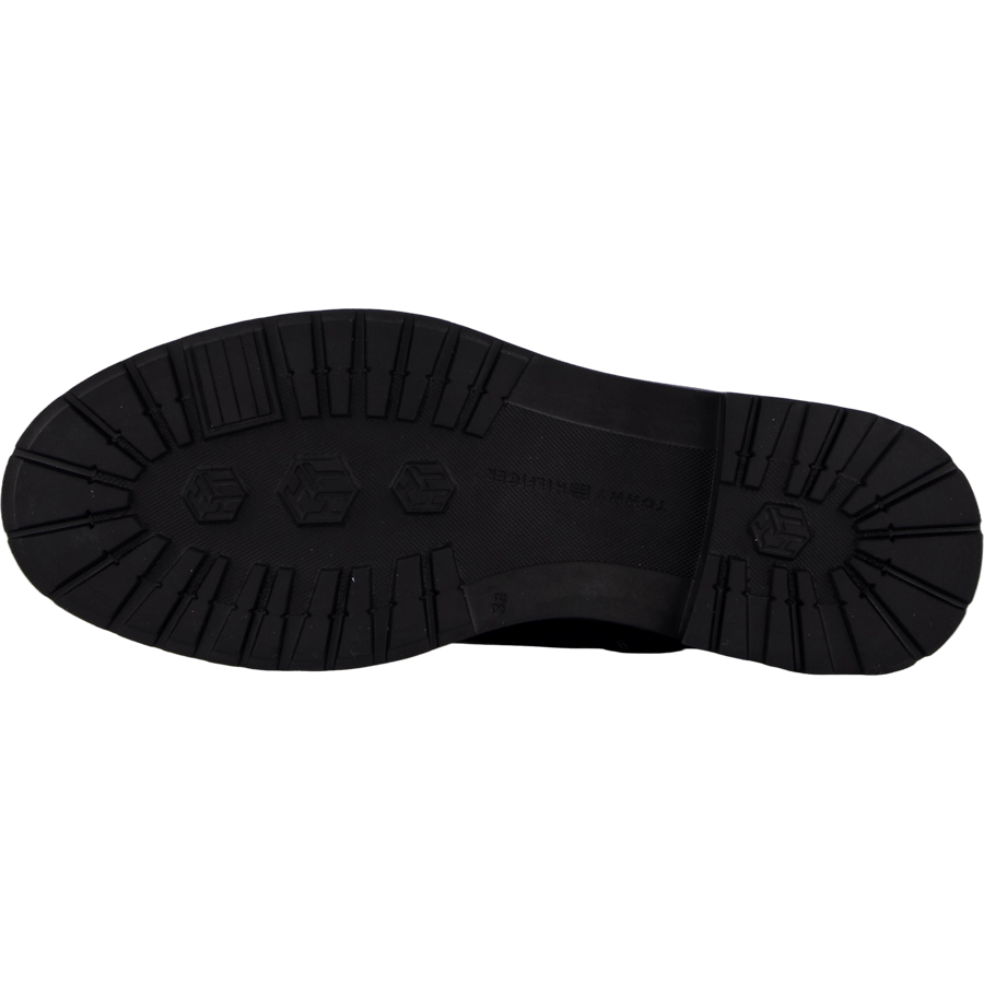 Th Logo Leather Long Boot Black - Bild 4