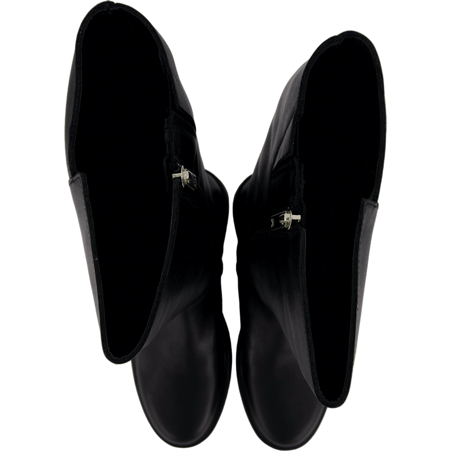 Th Logo Leather Long Boot Black - Bild 6