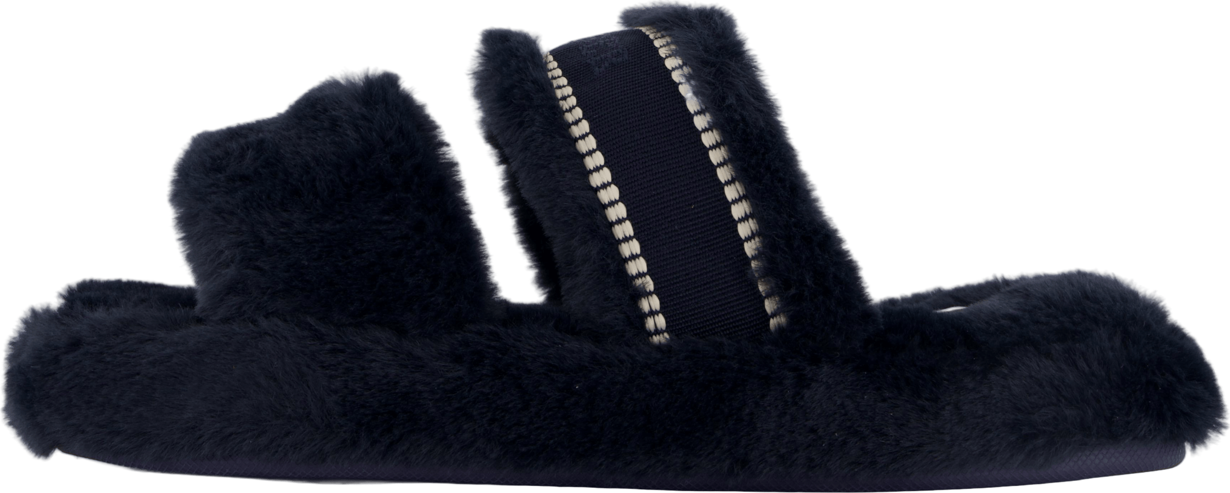 Hilfiger Fur Basics Slipper Space Blue