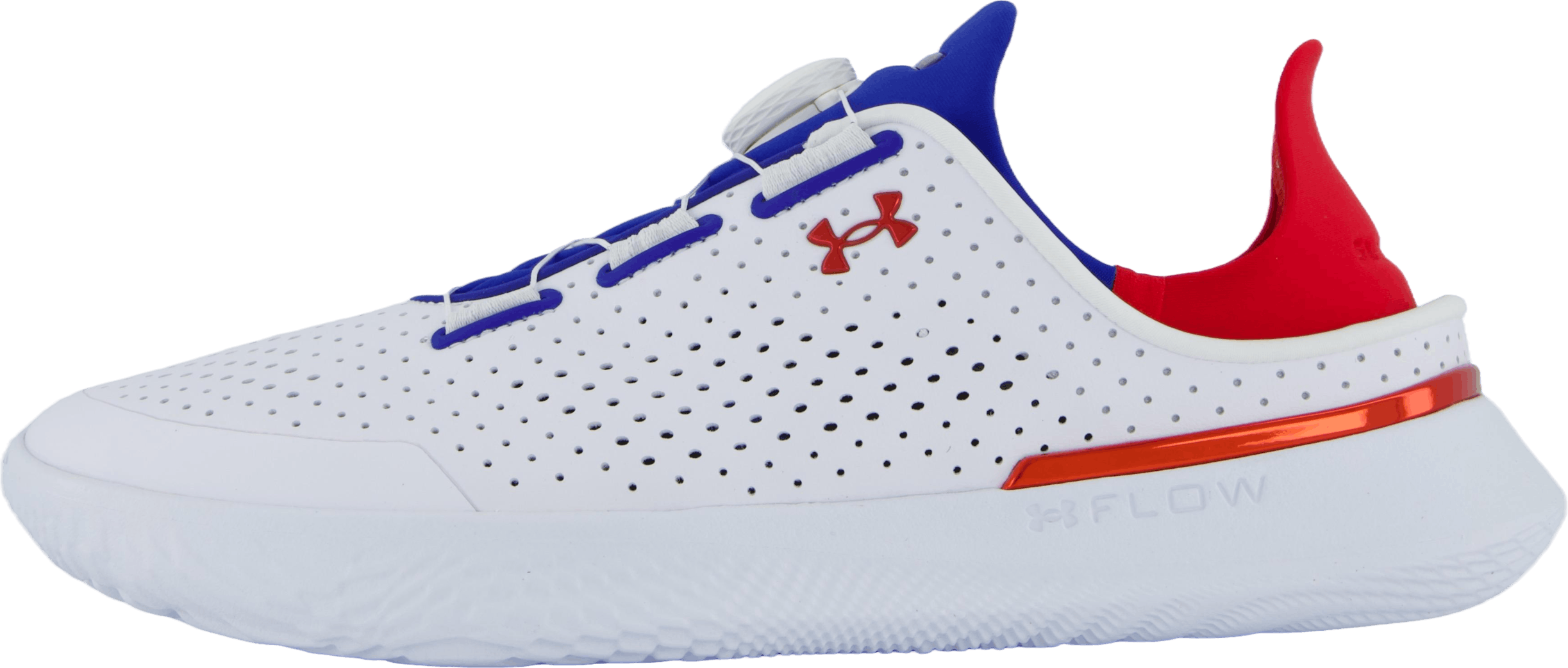 Ua Flow Slipspeed Trainr Syn White, Male, Kengät, Lenkkitossut, Valkoinen, EU 49