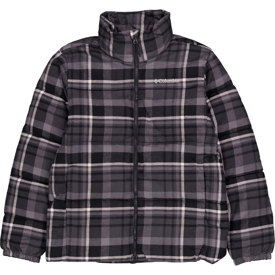 Puffect™ Novelty Jacket Black Multi Plaid