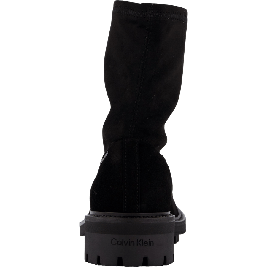 Flat Sock Boot Sue Mix Ck Black - Bild 5
