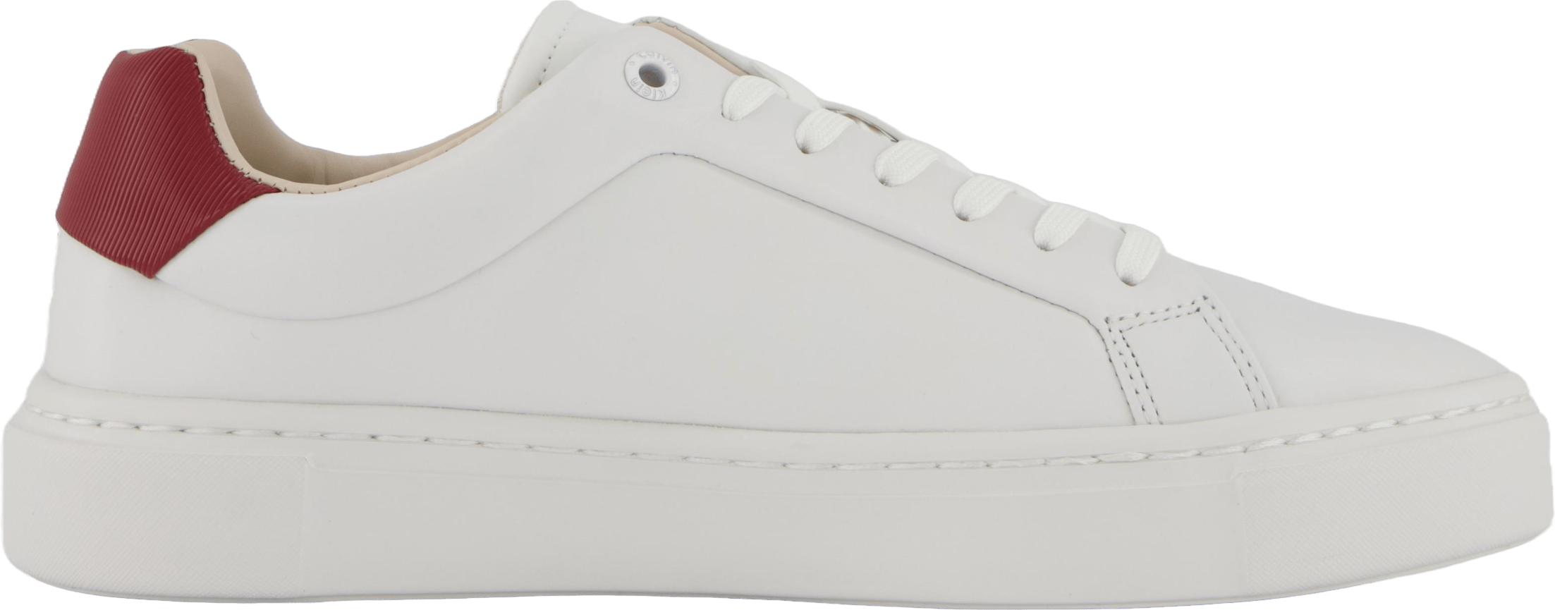 Cupsole Lace Up W/ml Lth Bright White/winery - Bild 3