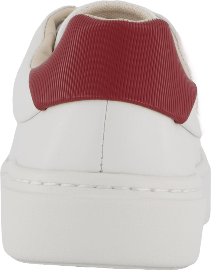 Cupsole Lace Up W/ml Lth Bright White/winery - Bild 5