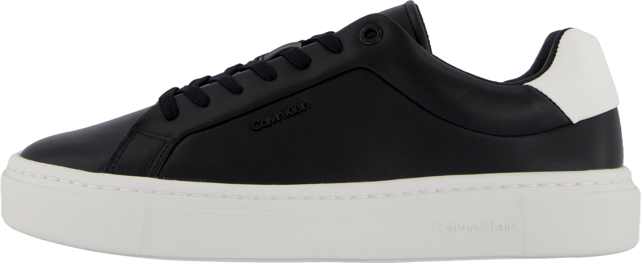 Cupsole Lace Up W/ml Lth Ck Black