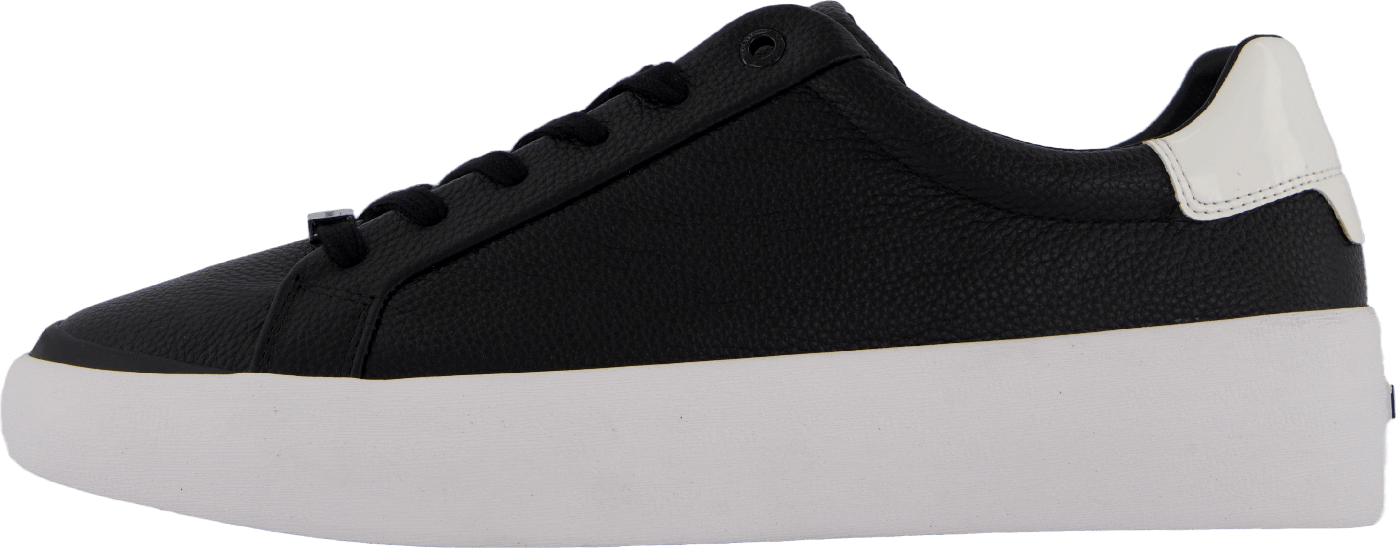 Vulc Lace Up Lth Black / White