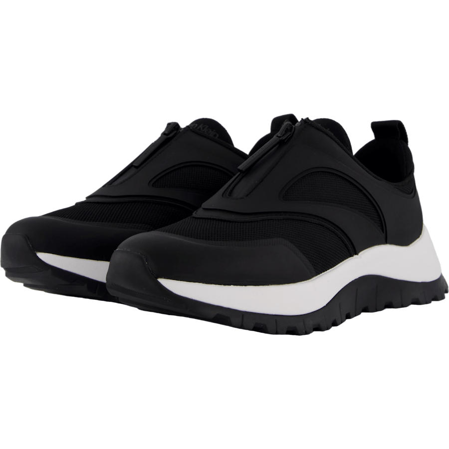 Runner Slip On W/zip Mix M Ck Black - Bild 2