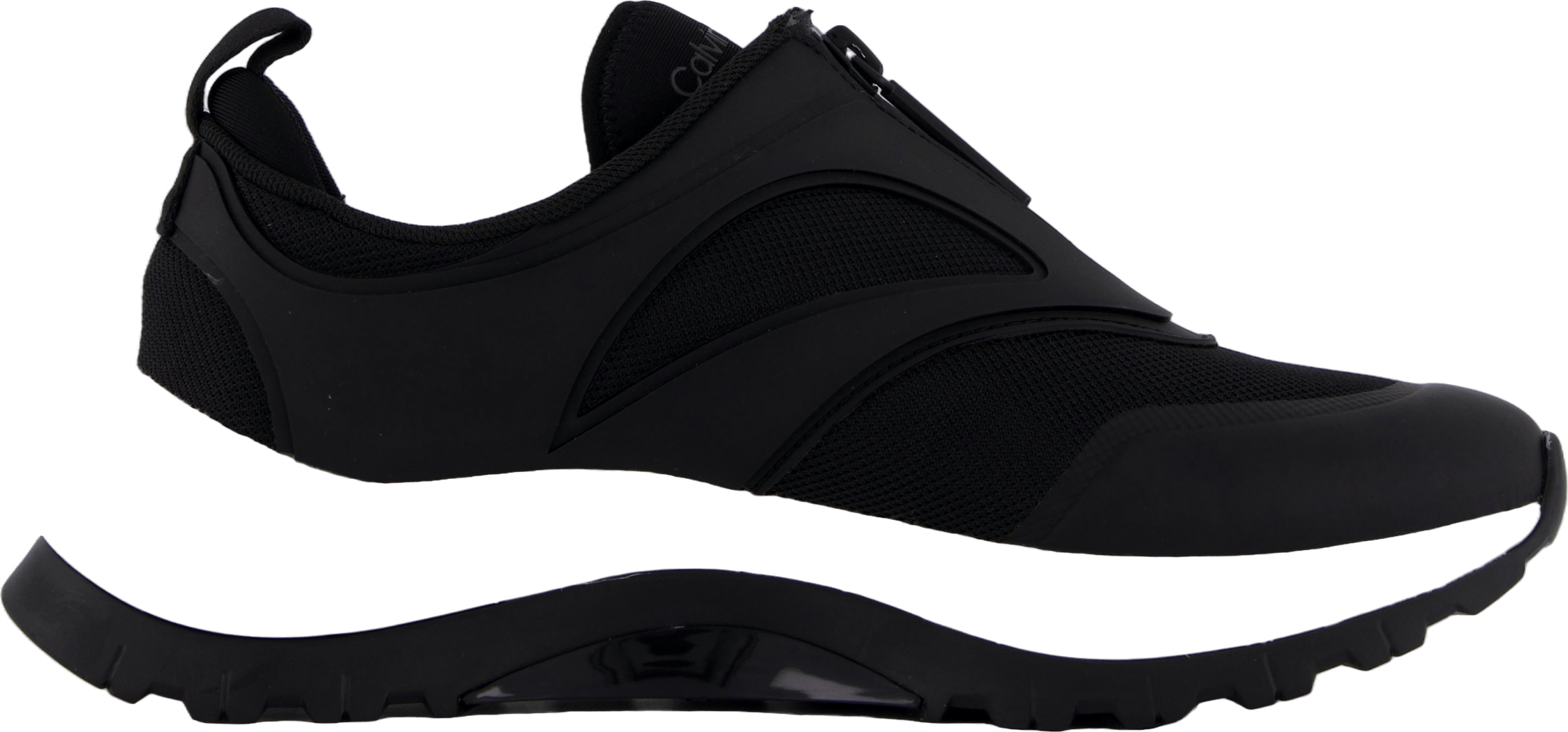 Runner Slip On W/zip Mix M Ck Black - Bild 3