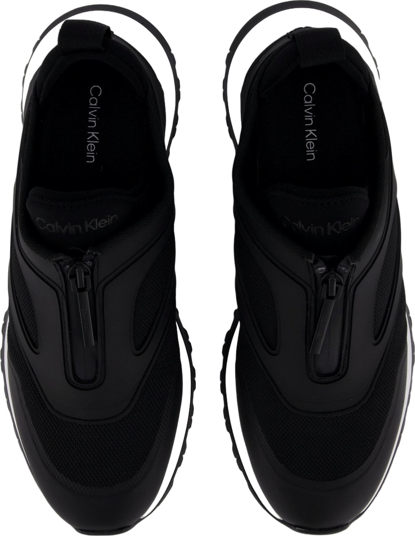 Runner Slip On W/zip Mix M Ck Black - Bild 6
