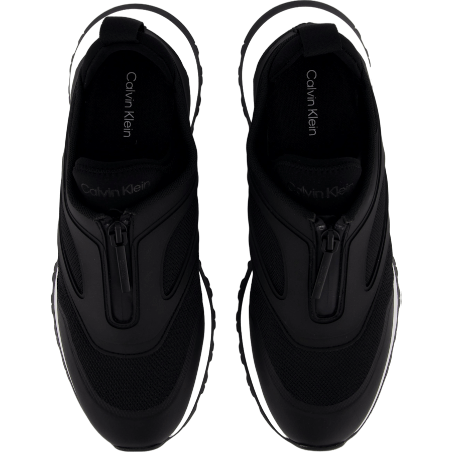 Runner Slip On W/zip Mix M Ck Black - Bild 6