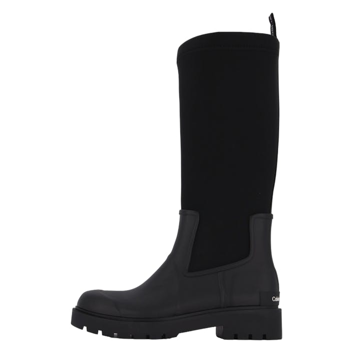 High Rainboot Neoprene Black, Female, Shoes, Boots, rubber boots, Black, EU 39
