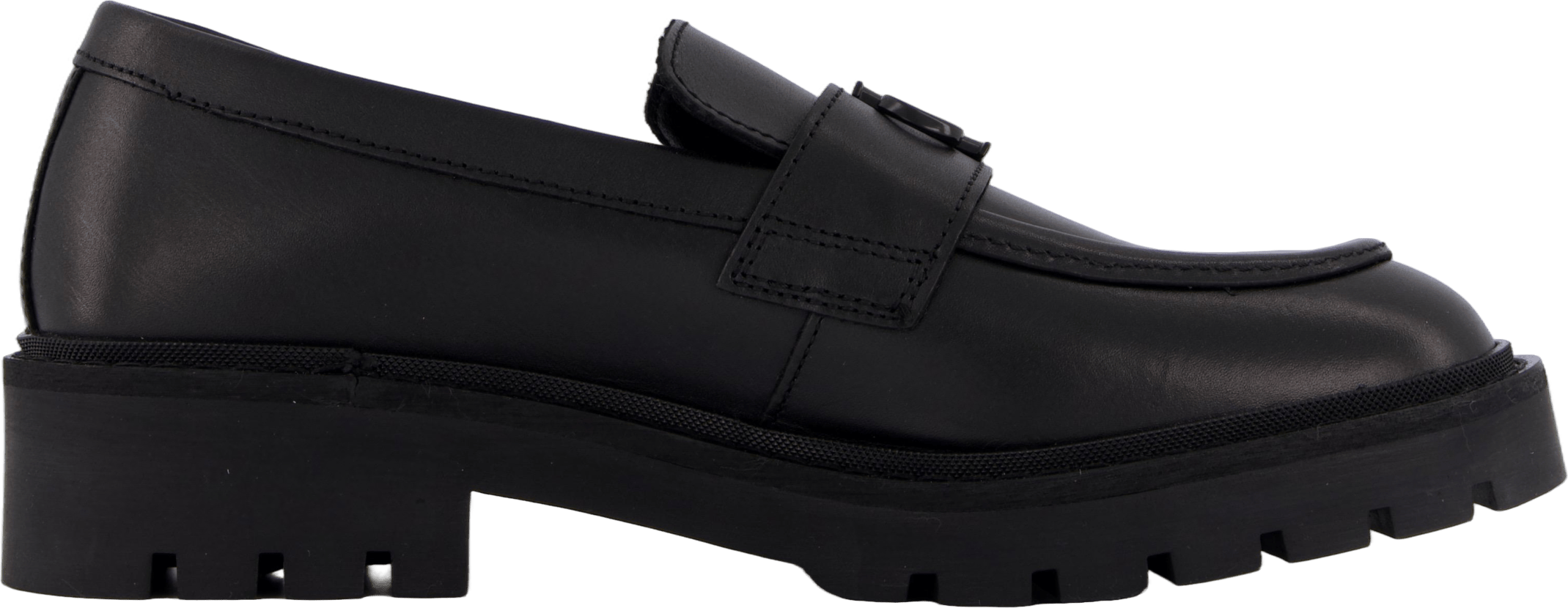 Flatform Loafer Hw Mg Lth Triple Black - Bild 3