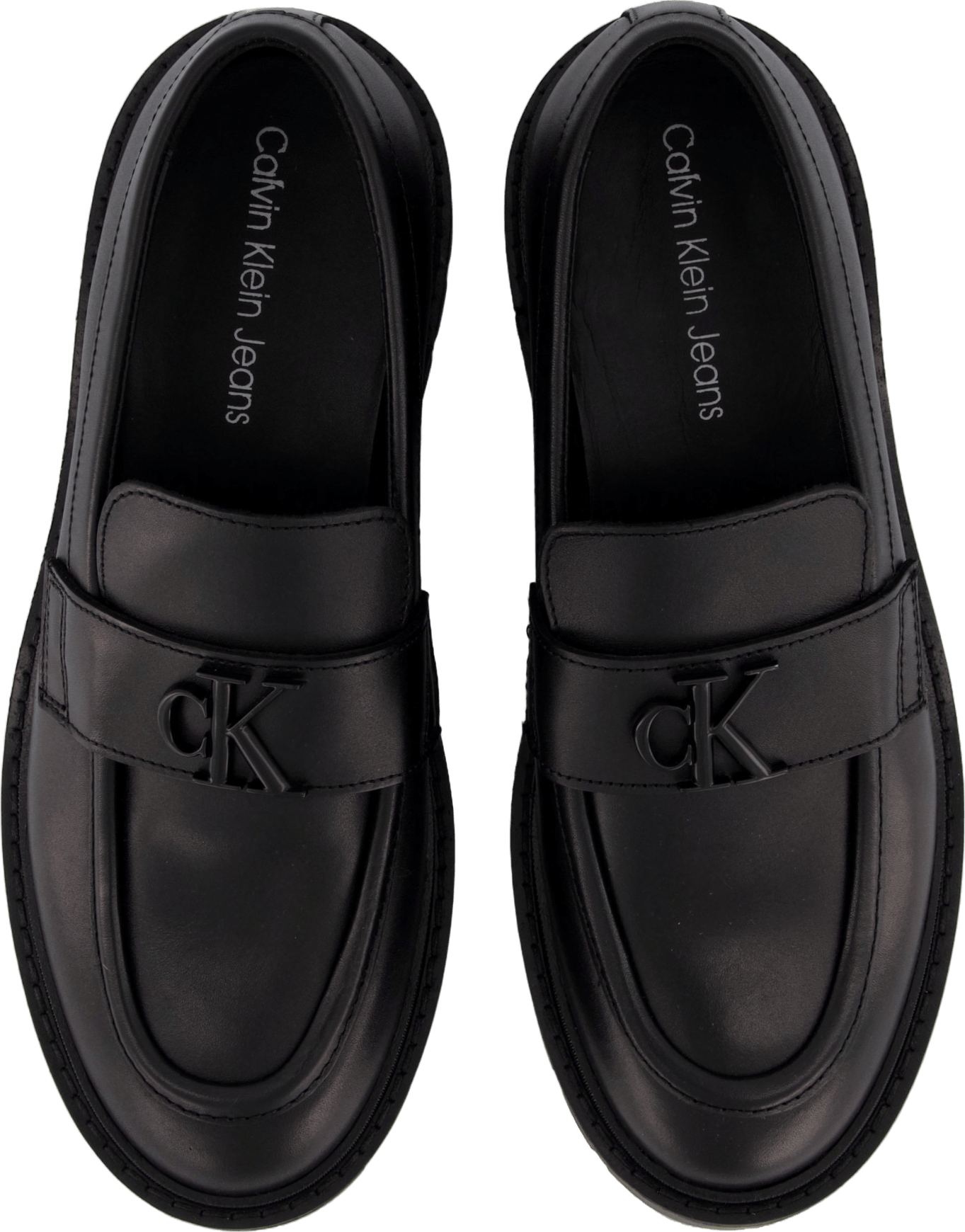 Flatform Loafer Hw Mg Lth Triple Black - Bild 6