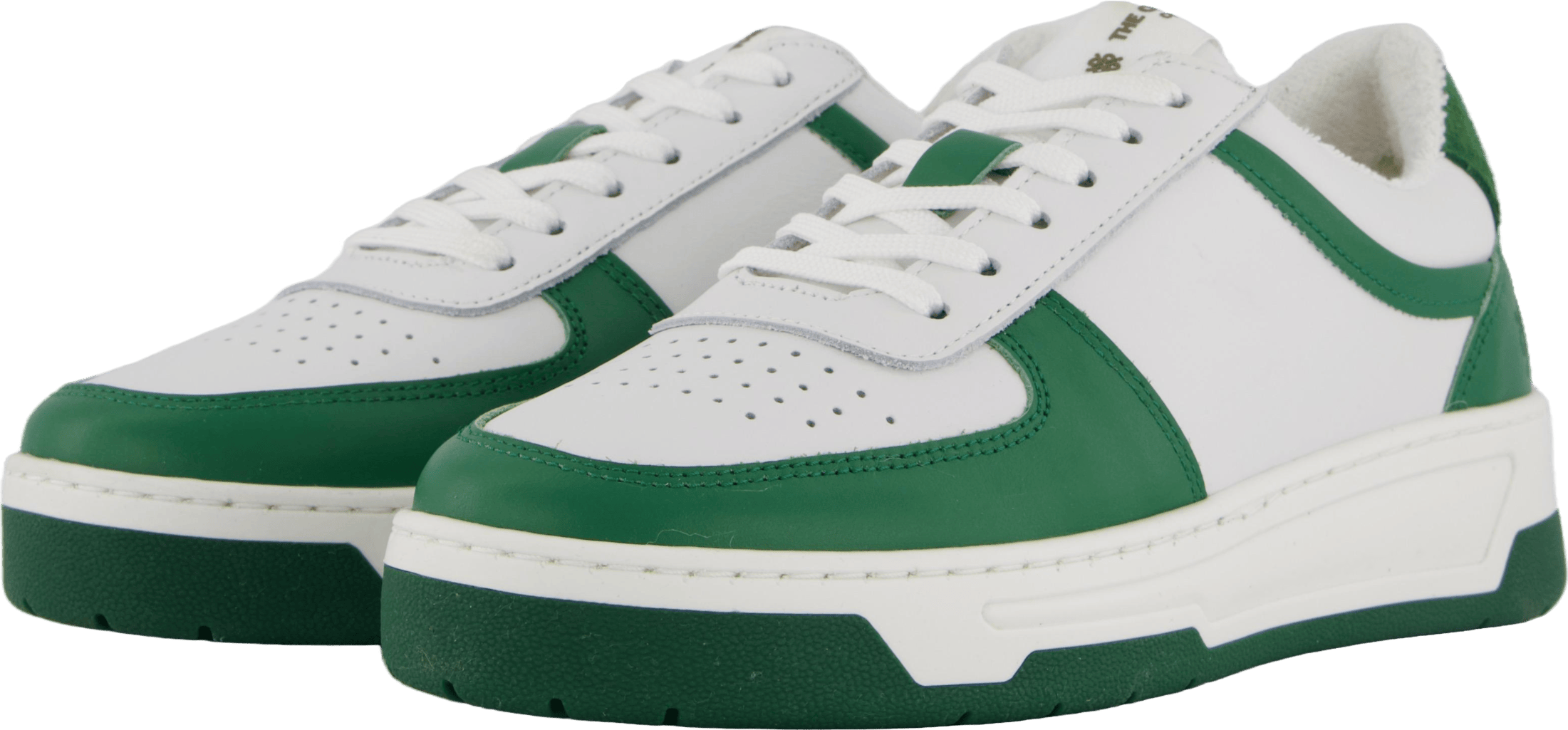 The Ella White Leather/green - Bild 2