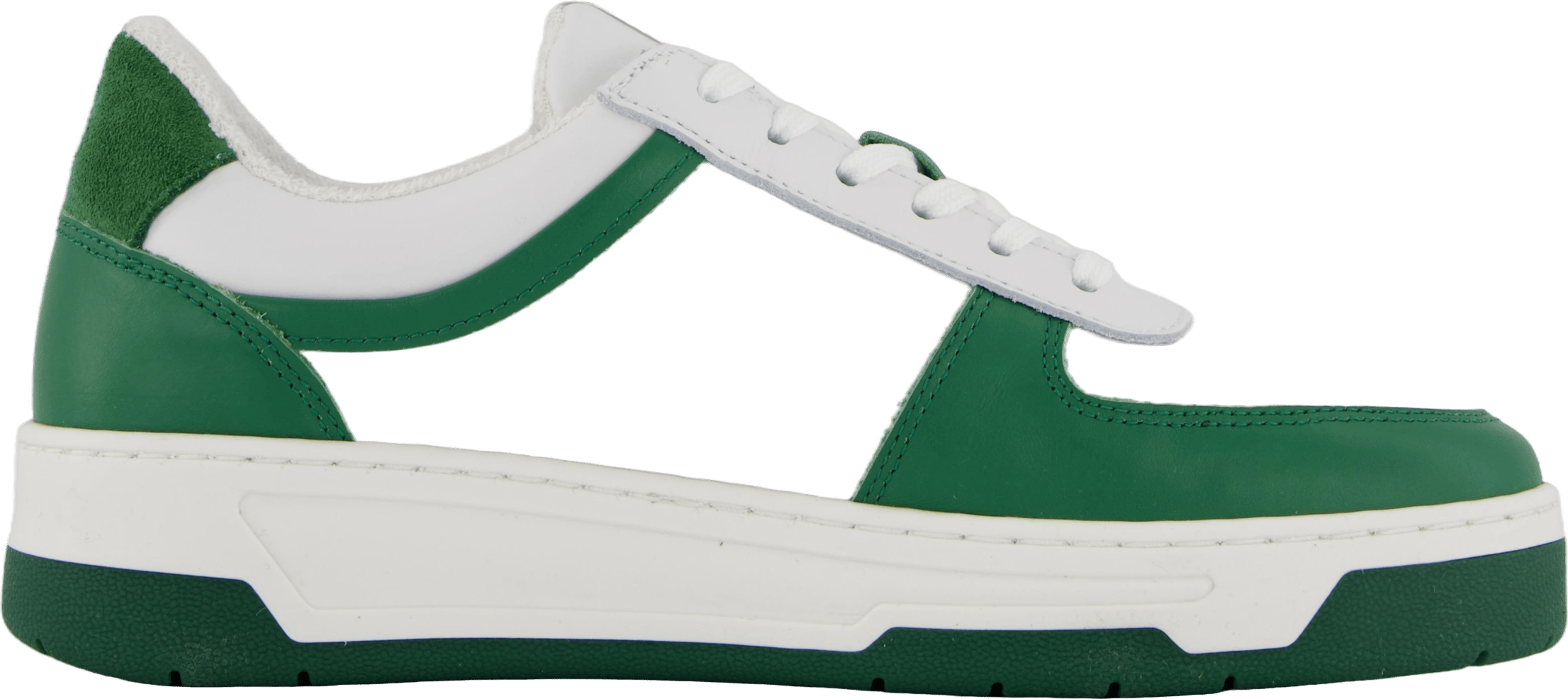 The Ella White Leather/green - Bild 3