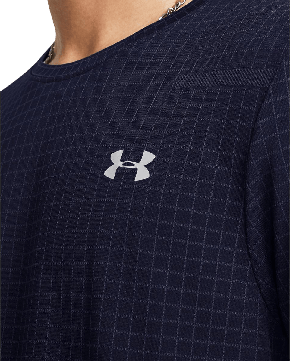 Vanish Seamless Grid Ss Midnight Navy - Bild 3