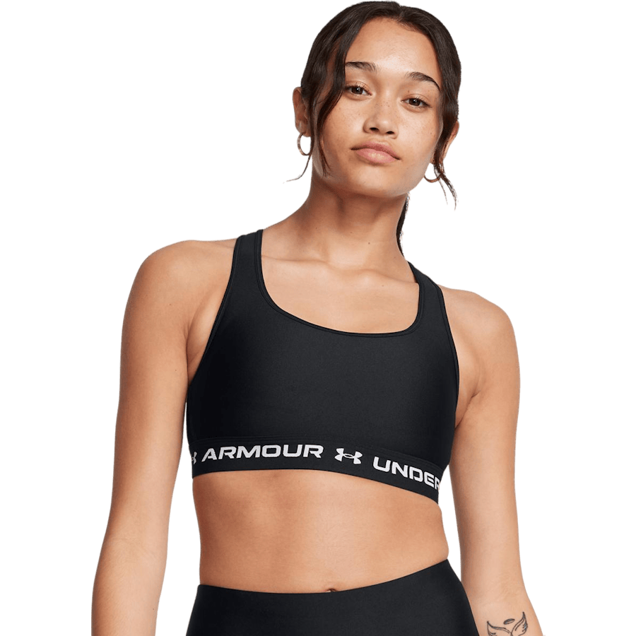 Crossback Mid Bra Black