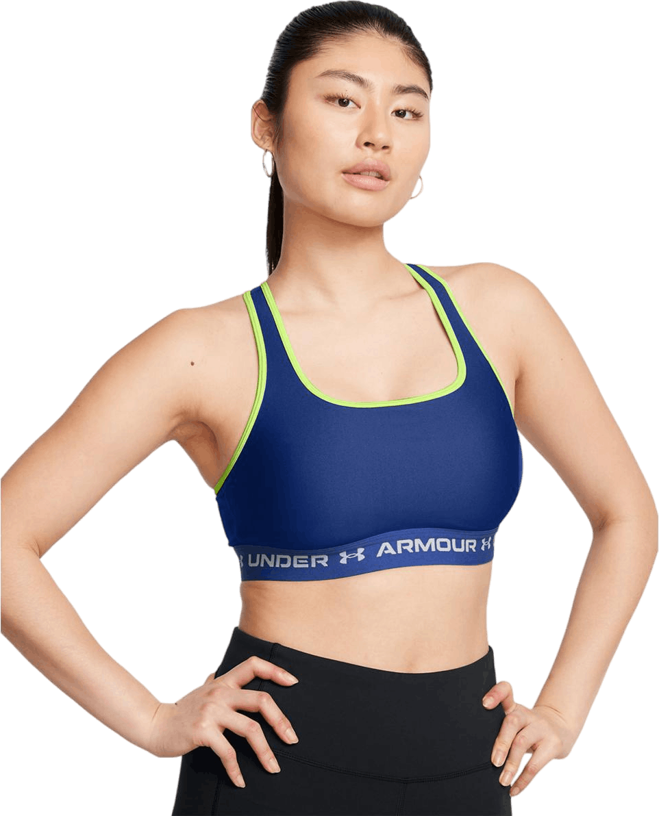 Crossback Mid Bra Tech Blue, Female, Aparelhos, Sutiã esportivo, Azul, XS