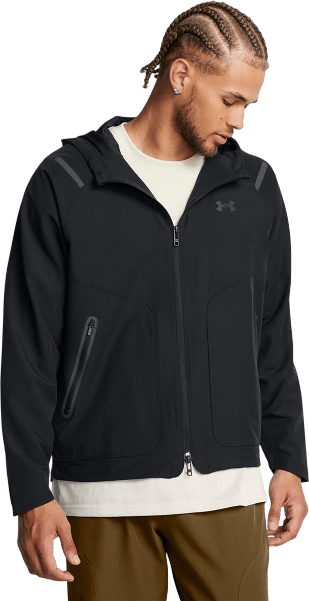 Ua Unstoppable Jacket Lc Black