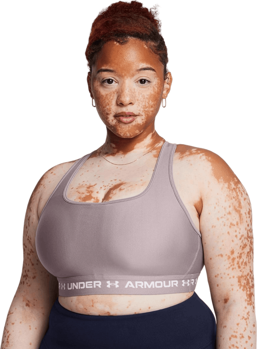 Crossback Mid Bra Tetra Gray, Female, Aparelhos, Sutiã esportivo, Cinzento, XL