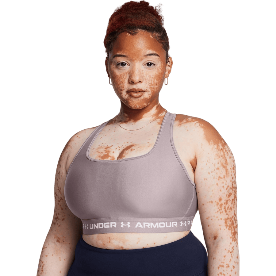 Crossback Mid Bra Tetra Gray