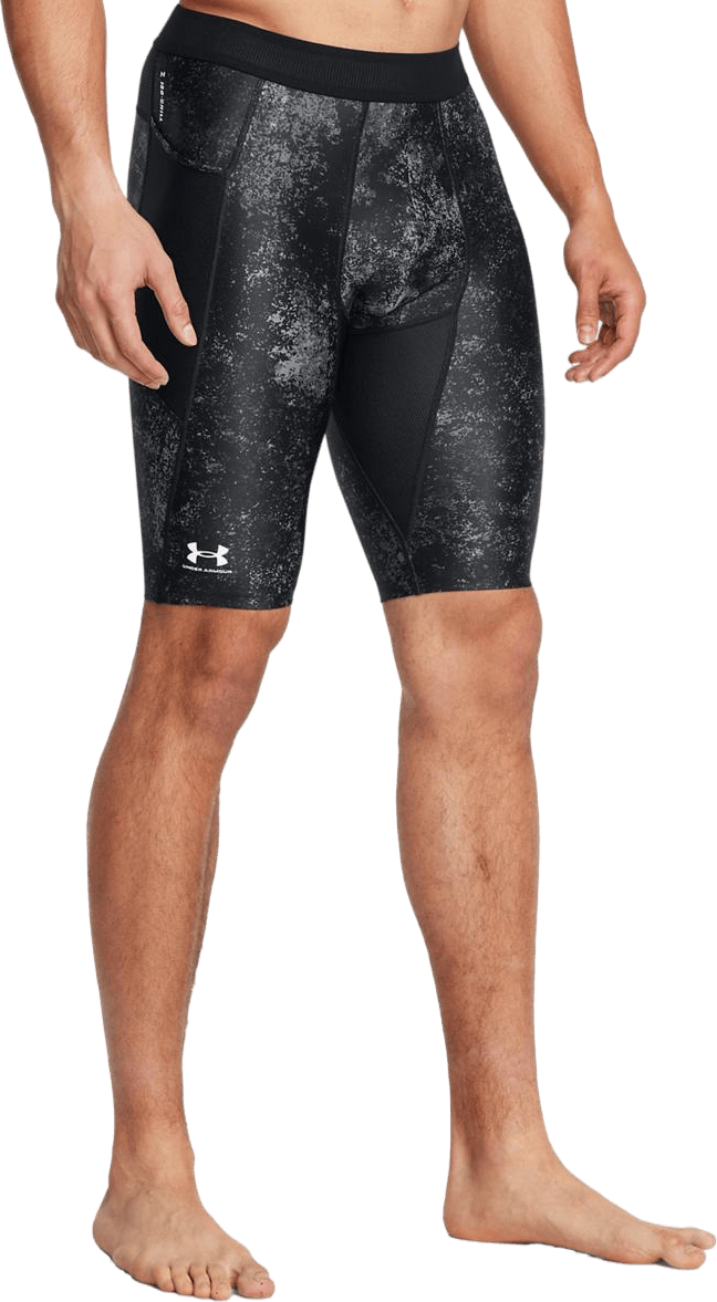 Ua Hg Isochill Prtd Lg Sts Black