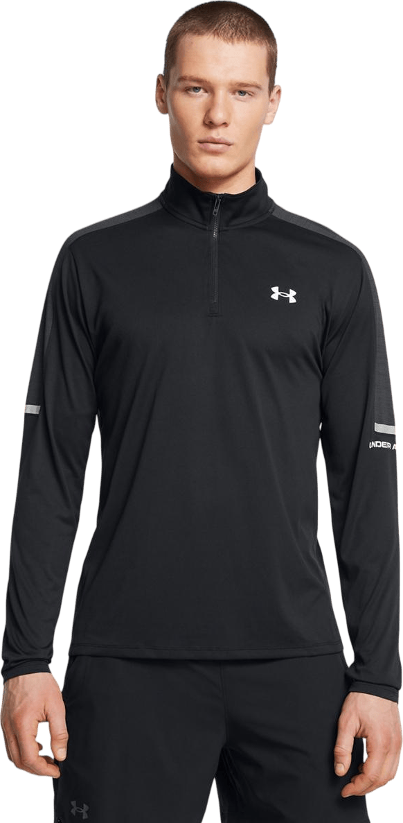 Ua Tech Utility 1/4 Zip Black