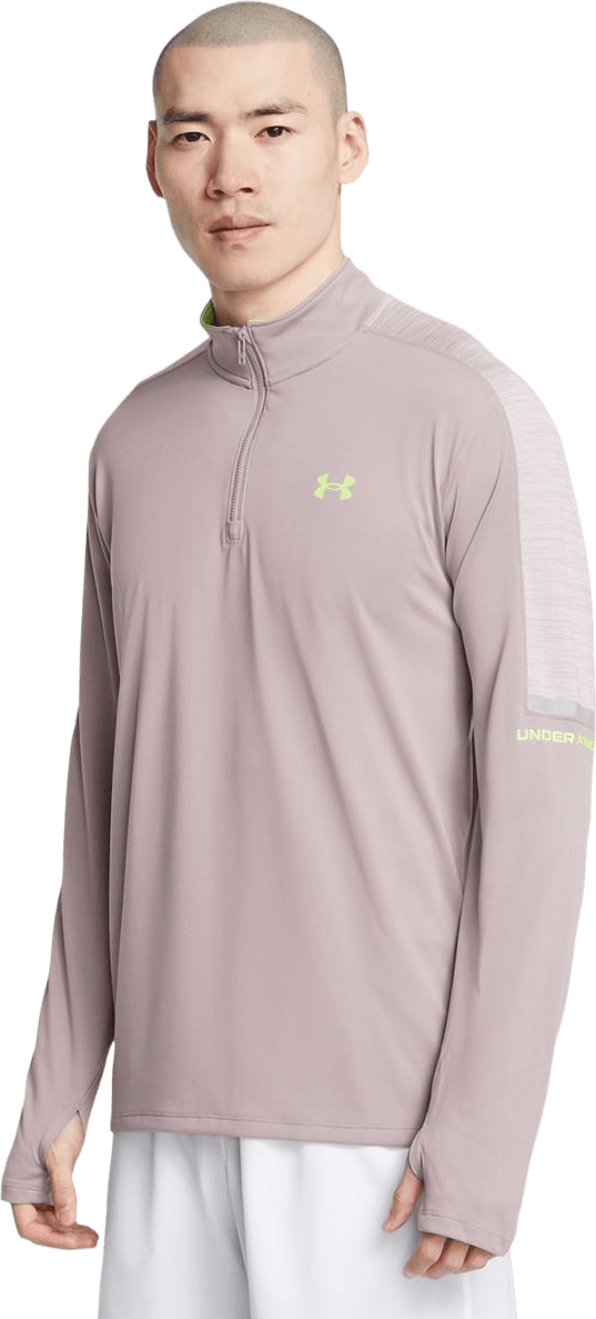 Ua Tech Utility 1/4 Zip Tetra Gray