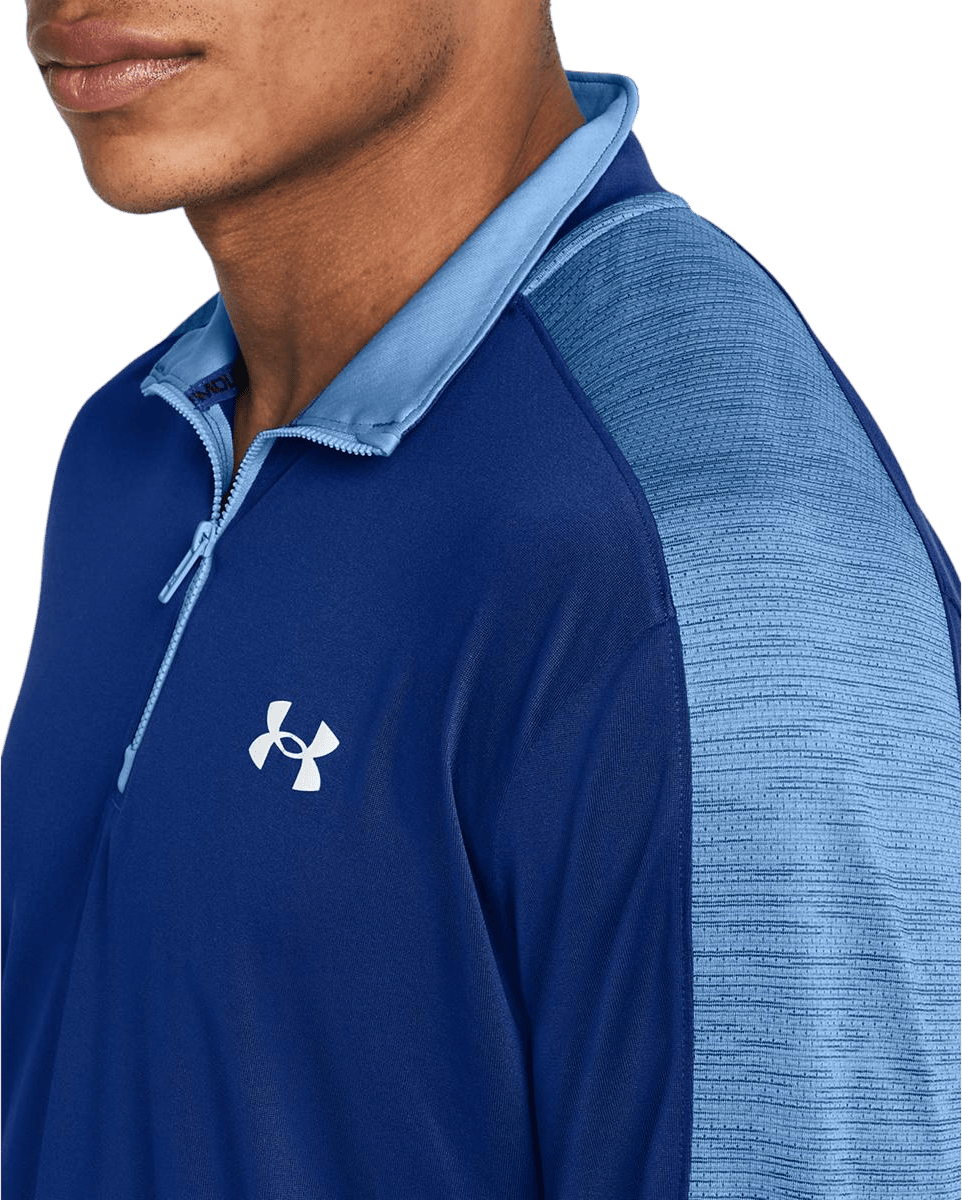 Ua Tech Utility 1/4 Zip Tech Blue - Bild 3