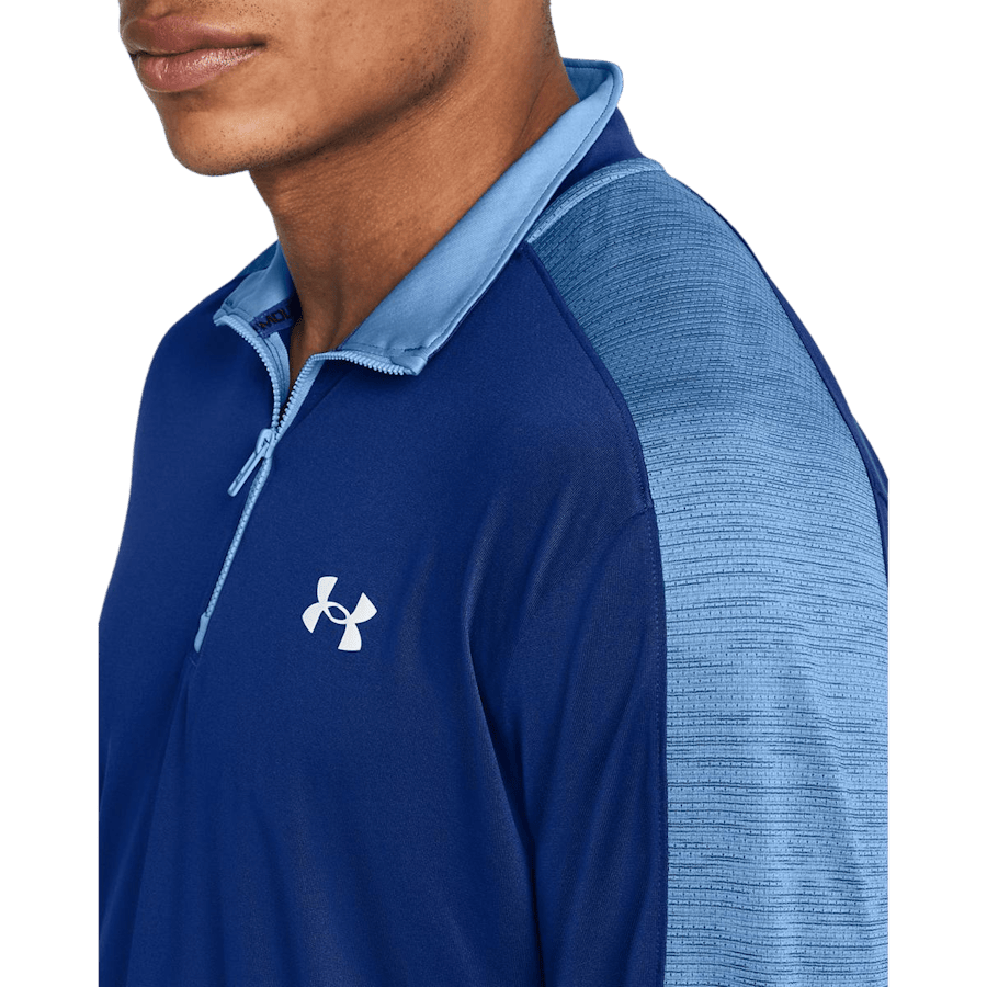 Ua Tech Utility 1/4 Zip Tech Blue - Bild 3