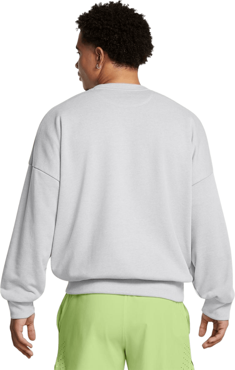 Ua Icon Hwt Terry Os Crew Black - Bild 2