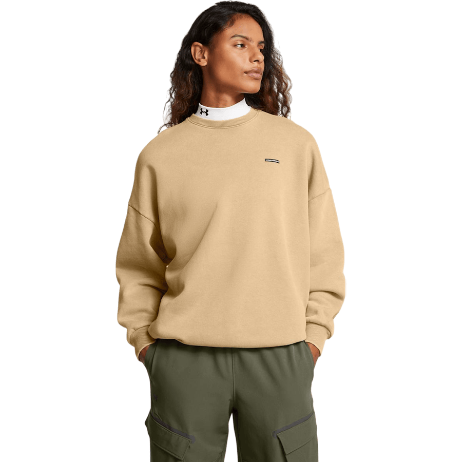 Ua Icon Hwt Flc Os Crew Camel