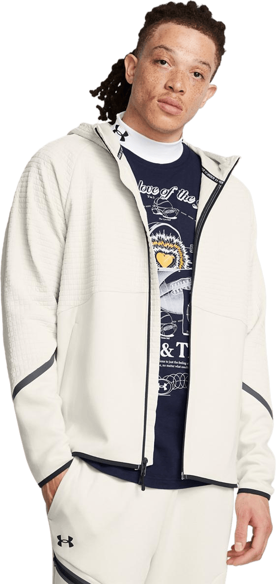 Ua Unstoppable Flc Txtr Fz Anthracite