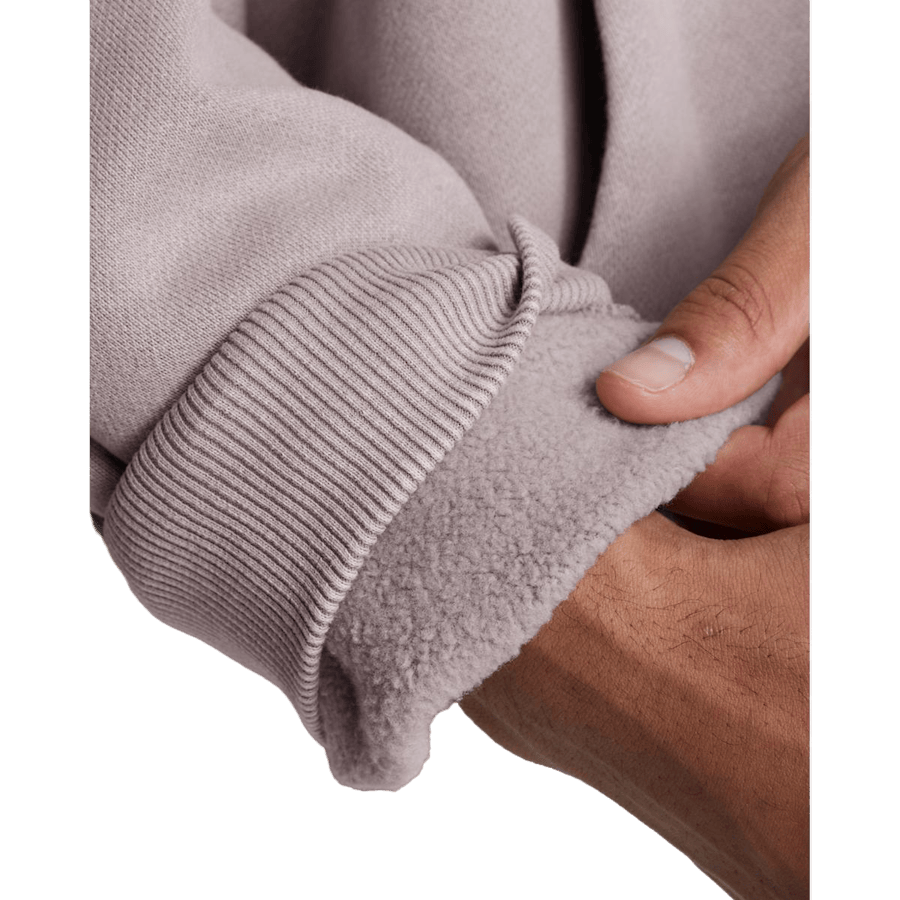 Ua Icon Hwt Flc Wash Os Hood Tetra Gray - Bild 3