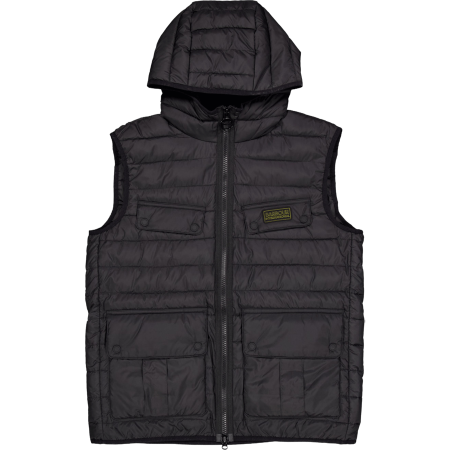 B.intl Molden Puffer Gilet Black