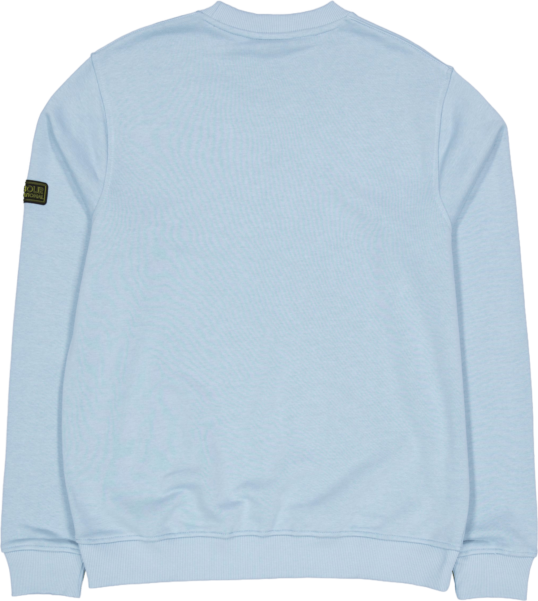 B.intl Outline Badge Crew Concrete Blue - Bild 2