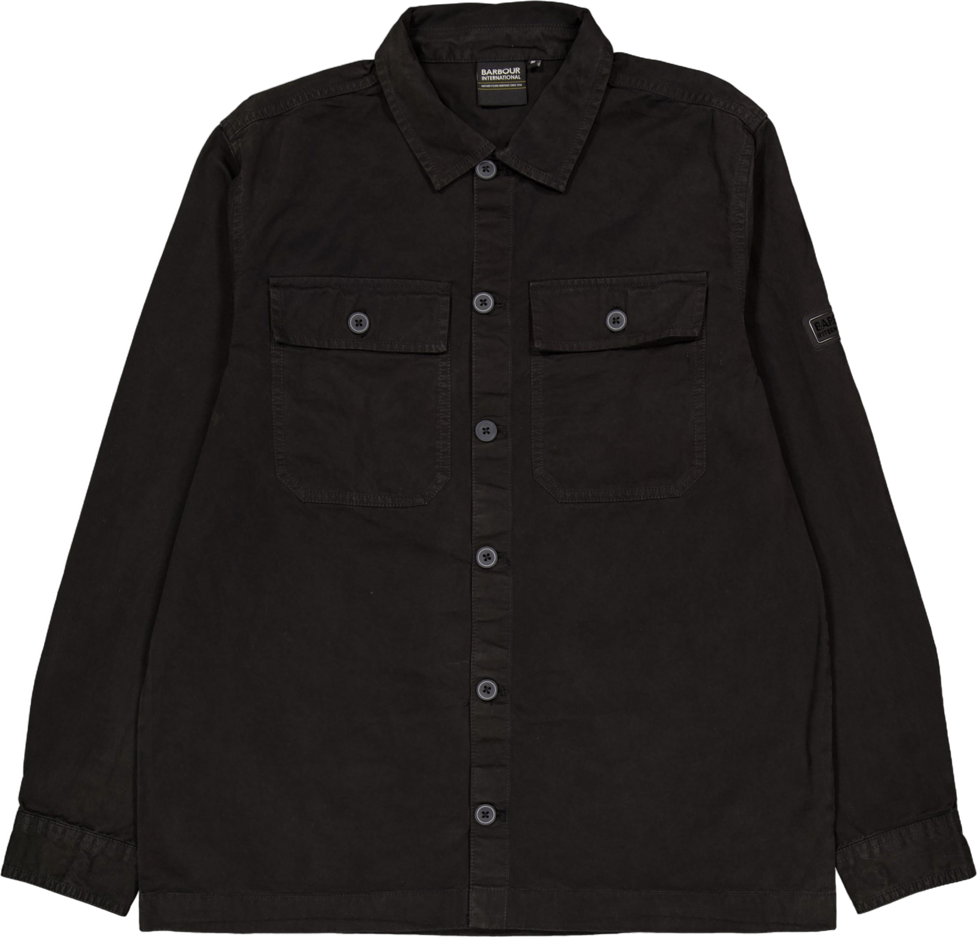 B.intl Arlo Overshirt Black