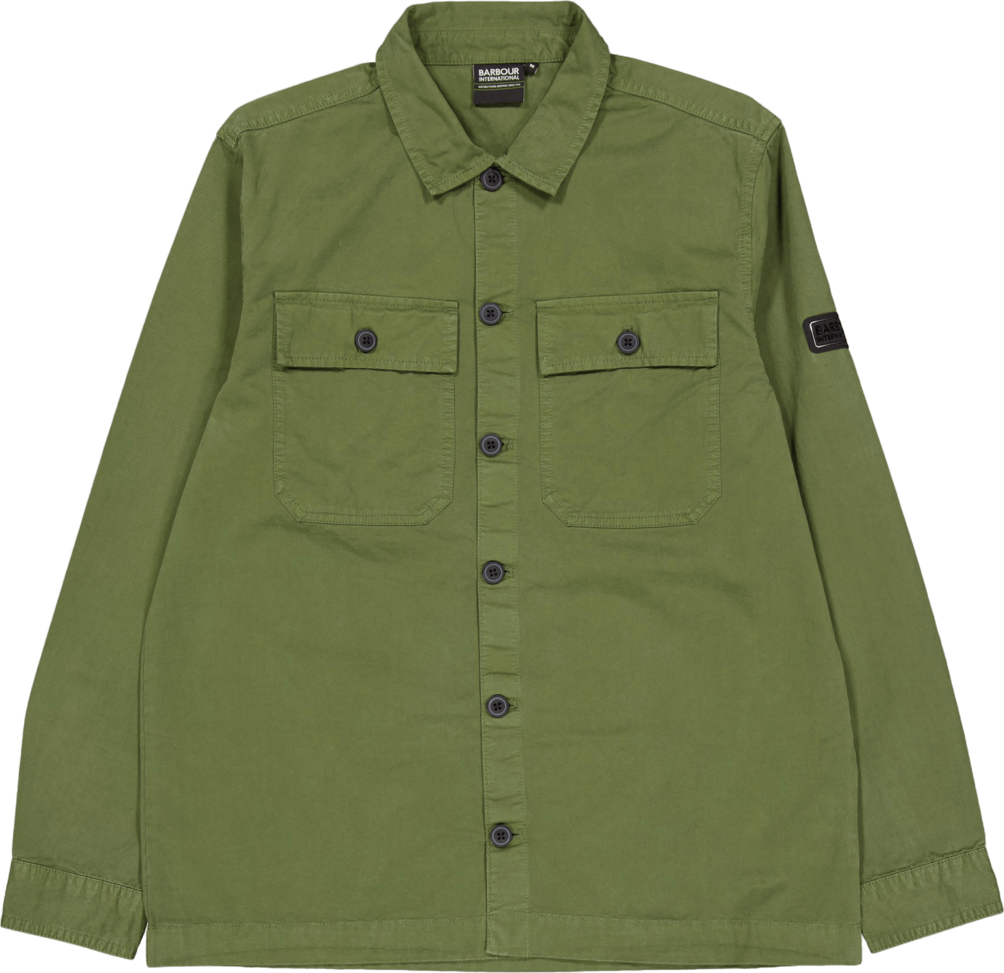 B.intl Arlo Overshirt Burnt Olive