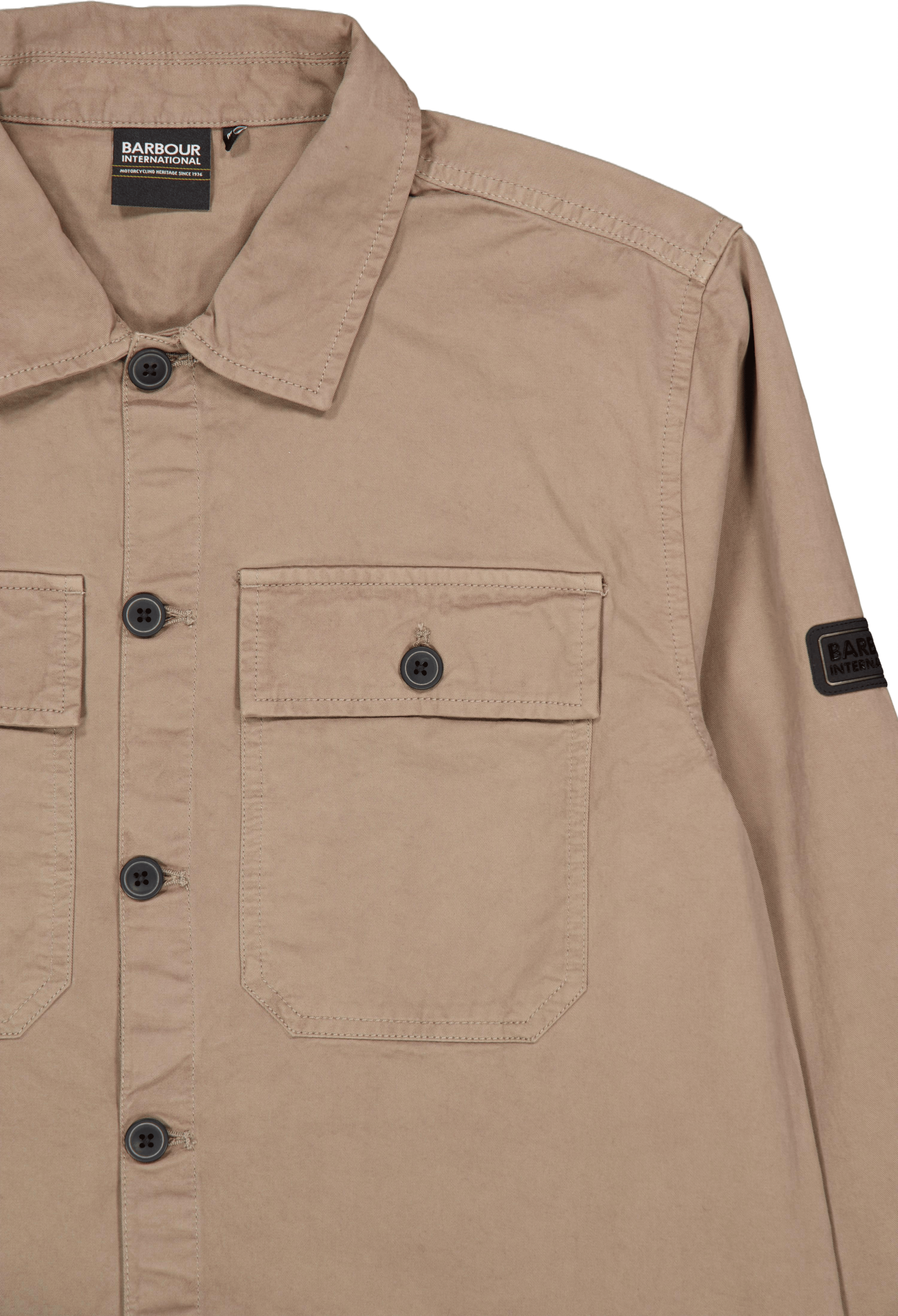 B.intl Arlo Overshirt Brindle - Bild 3