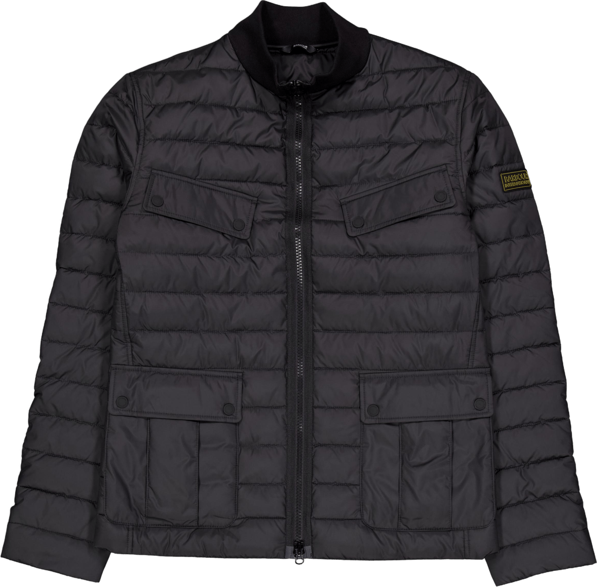 B.intl Re-ariel Puffer Jacket Black, Male, Odevy, bundy, Čierna, XL