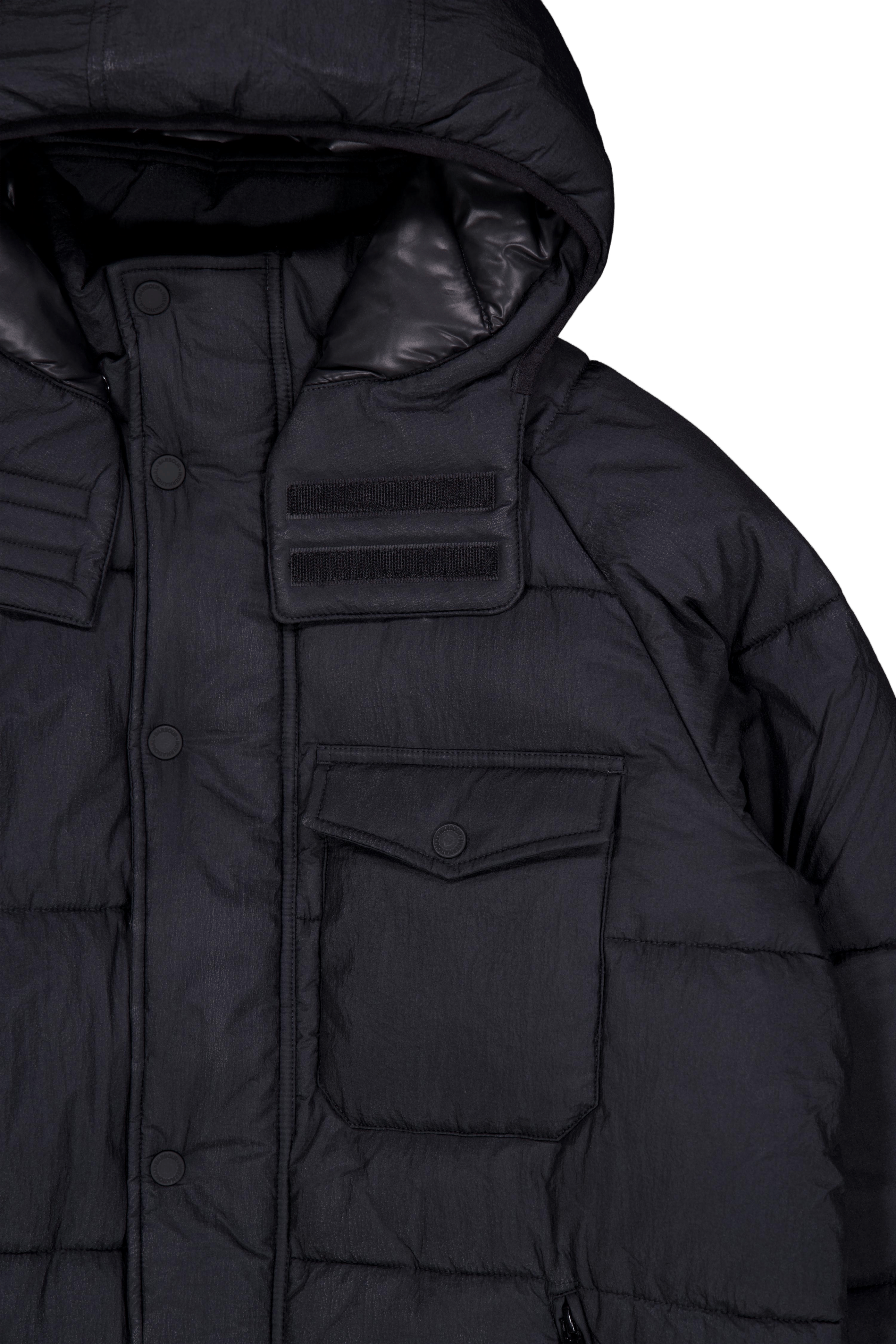B.intl Haze Puffer Jacket Black - Bild 3