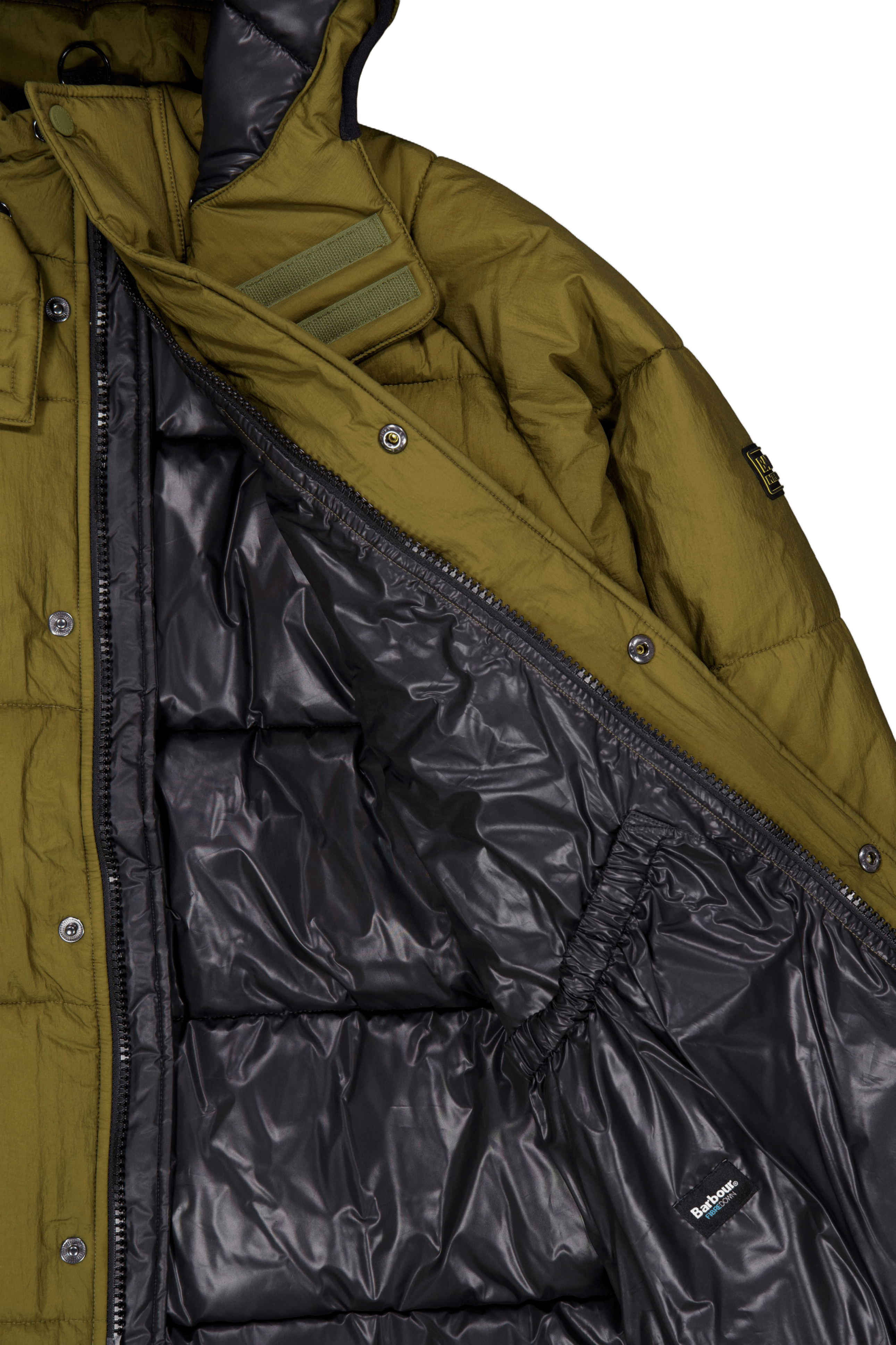 B.intl Haze Puffer Jacket Military Olive - Bild 4