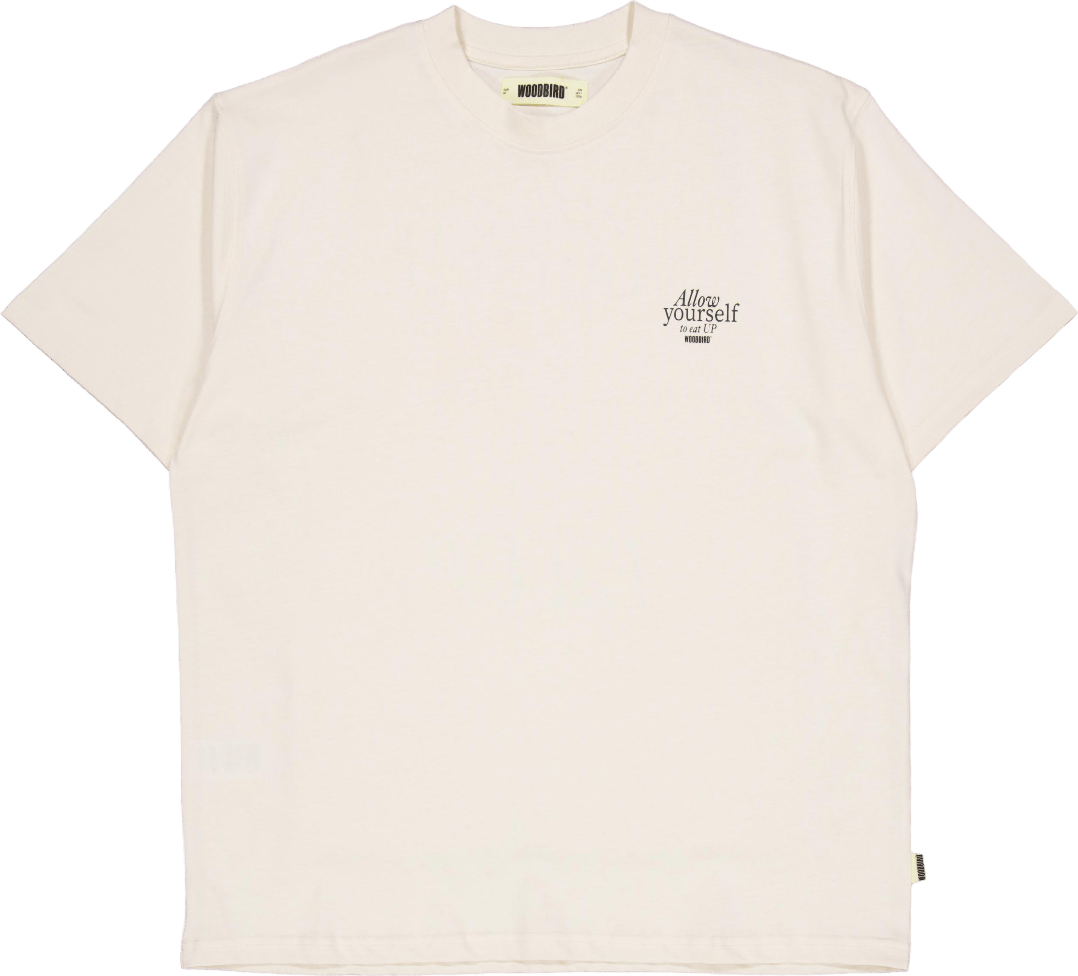 Wbbaine Eat Tee Off White