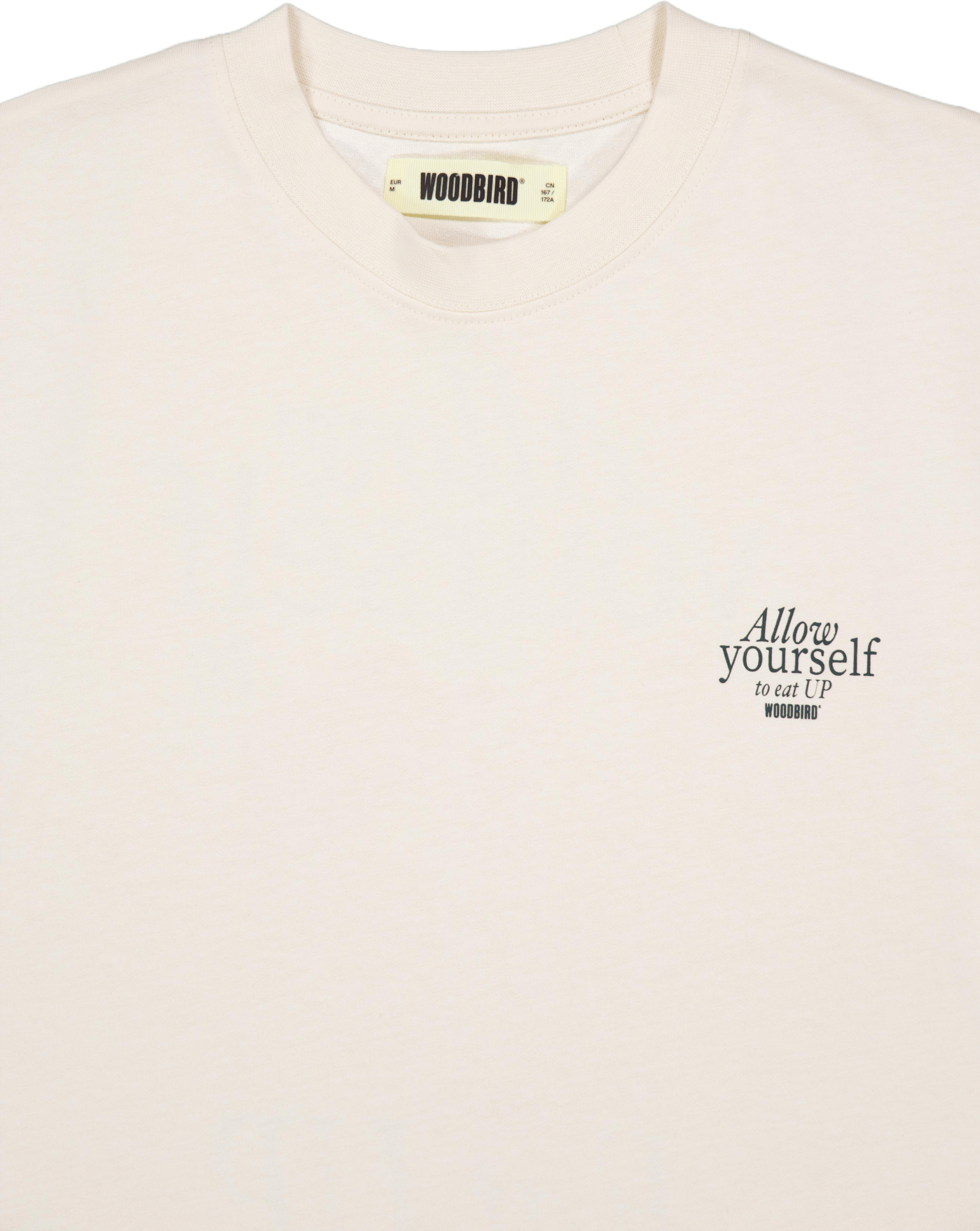 Wbbaine Eat Tee Off White - Bild 3