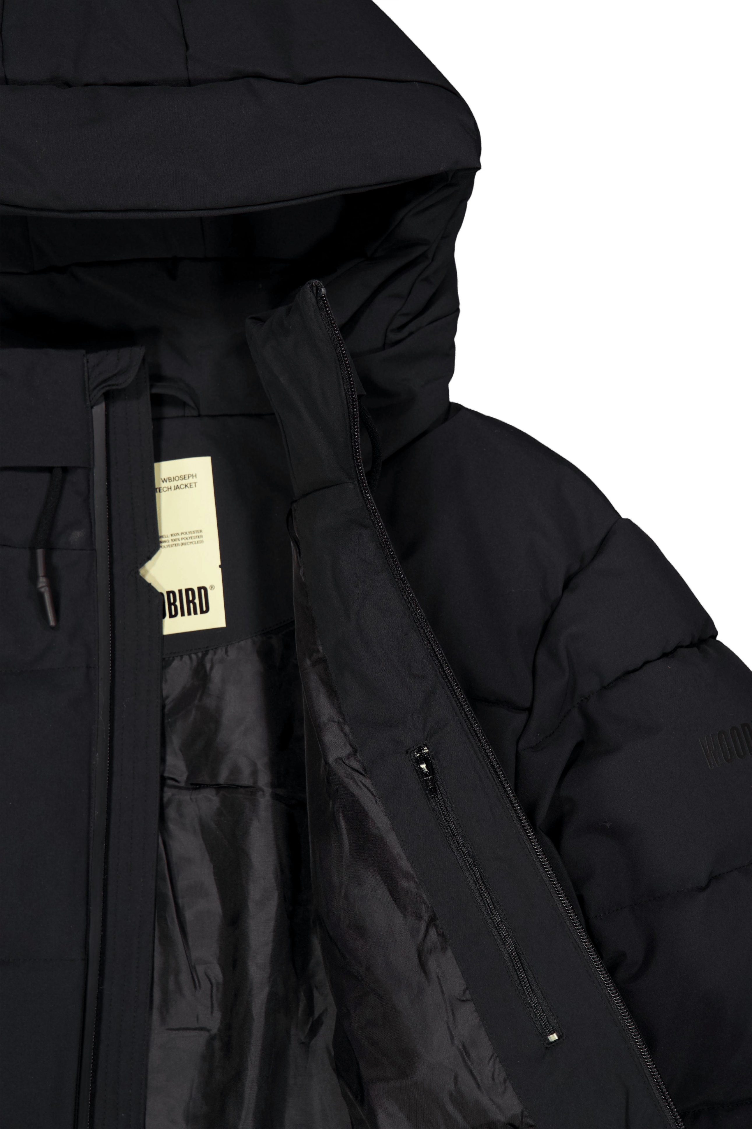 Wbjoseph Tech Jacket Black - Bild 4