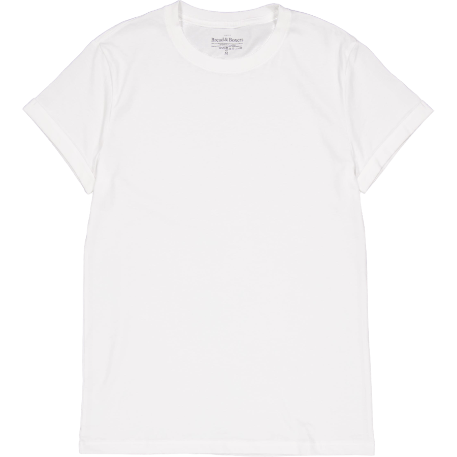 Roll-up Tee White