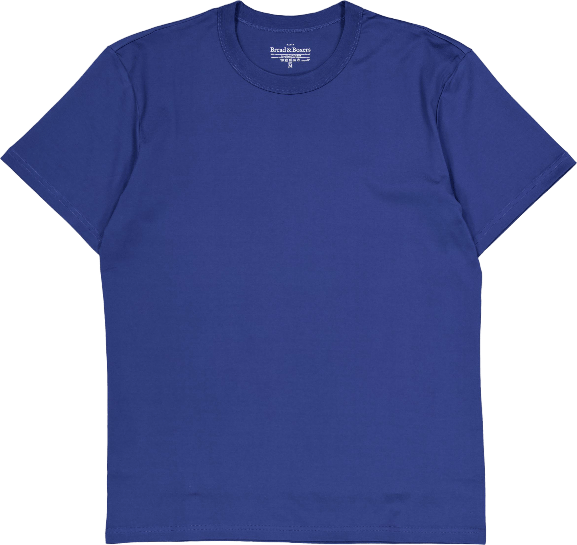 Crew-neck Pima Ink Blue