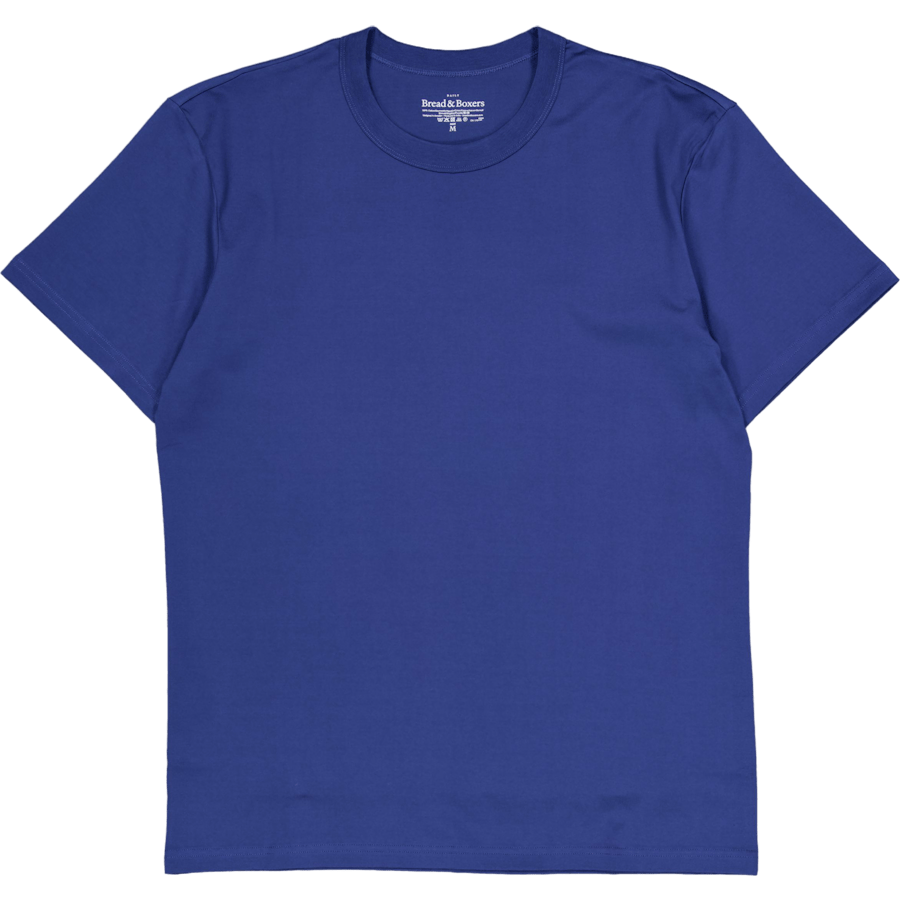 Crew-neck Pima Ink Blue