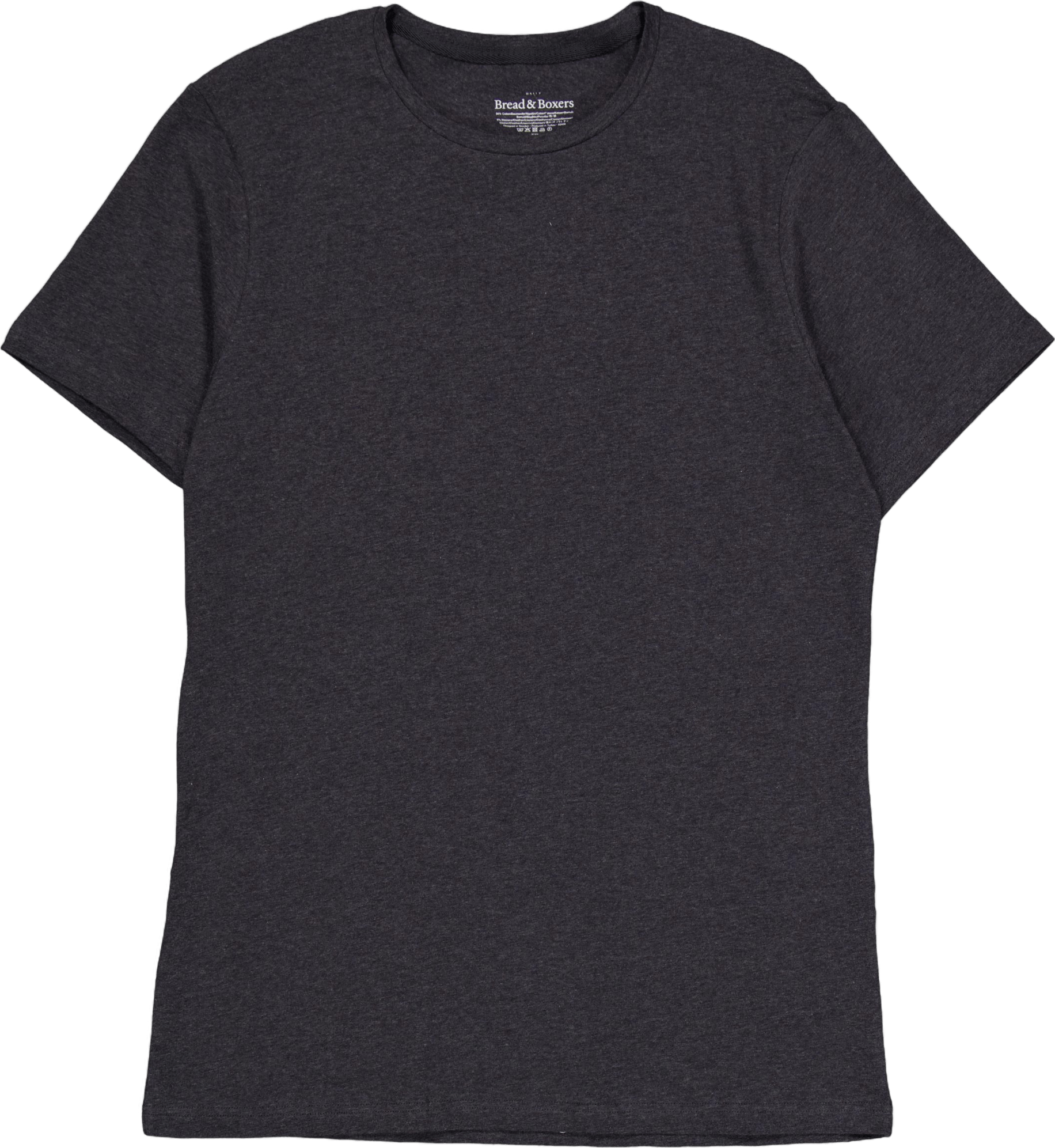 Crew-neck 2-pack Dark Grey Melange - Bild 2